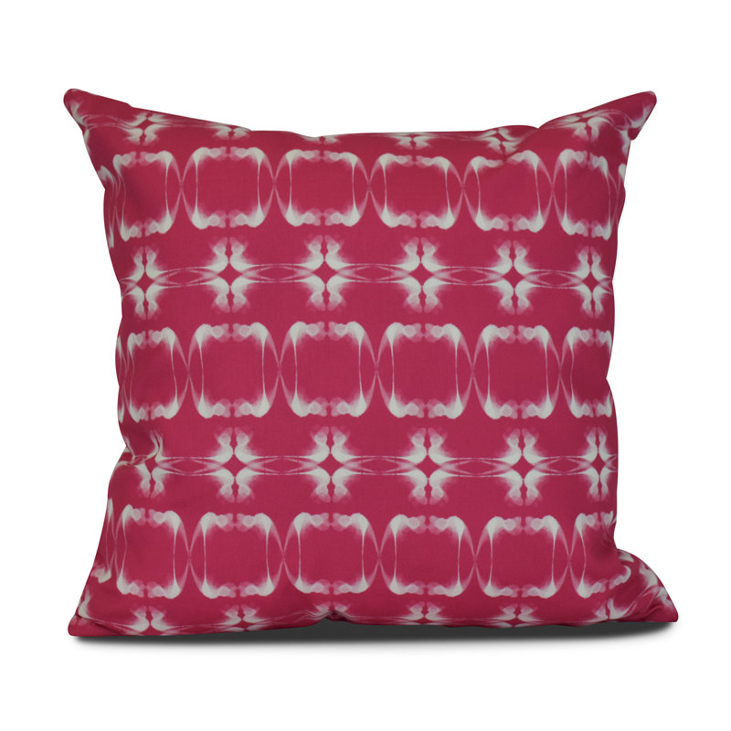 Housse de coussin d'extérieur carré Sail, Sun & Fun, 20 po x 20 po, Rose