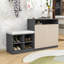 Banc à chaussures compact et modulaire - siège confortable, rangement flexible-700231403