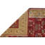 Oriental Hand-Knotted Wool Burgundy/Ivory/Blue/Teal Area Rug-50887092