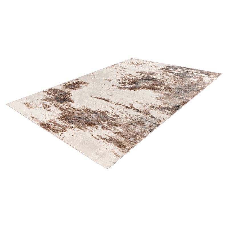 Nevada Rectangle Dhurrie, Grey/Brown/Blue, Rectangular 200 x 290cm