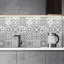 Menik 15cm W x 15cm L PVC Peel and Stick Mosaic Tile-310858737