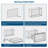 17" X 15" Stainless Steel Shower Niche