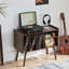 Record Player Stand With 4 Cabinet Holds Up To 220 Albums