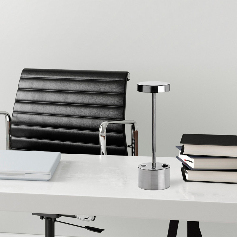 Lampe de bureau Chamond, Chrome