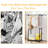 Lohan Metal Adjustable Rolling Clothing Rack