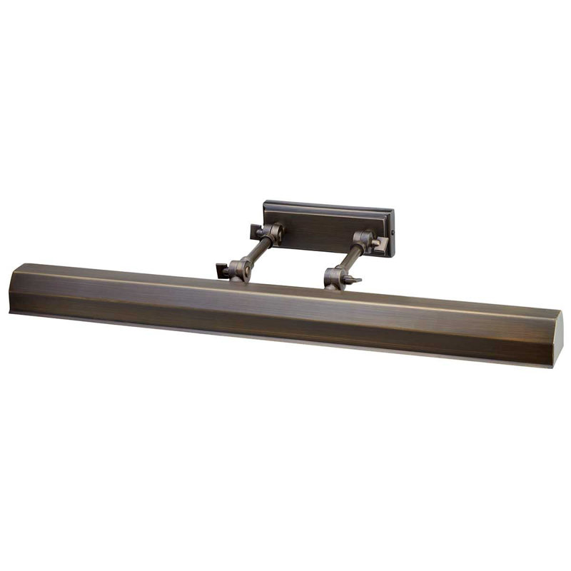 4-Light Wall Picture Light, Dark Bronze