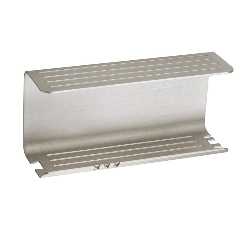 Nebia Double Shelf, Brushed Nickel