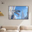 "Sneaker Hanging Crossroad", impression sur toile encadrée par Art Remedy, cadre doré, 45 x 30-742121525-742121536