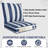 24" X 24" X 6" Outdoor Deep Seat Cushions Set - 4-1521086731-1521086769