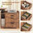Adjustable Height L-Shaped Standing Desk with Built-In Electrical Outlet-383864290