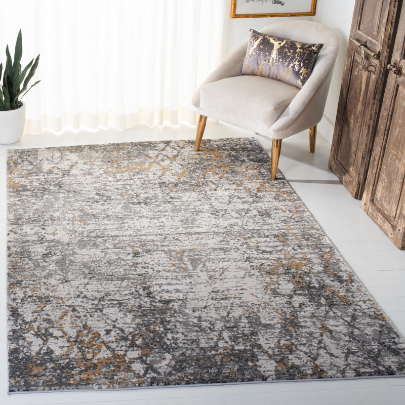 Eliesha Performance Abstract Rug, Rectangle 8' x 10'