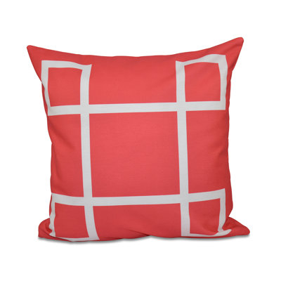 Geometric Reversible Throw Pillow