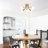 5-Light 14.76" Sputnik Sphere Industrial Linear Semi Flush Mount Ceiling Light-1903706020