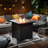 28" Propane Gas Fire Pit Table