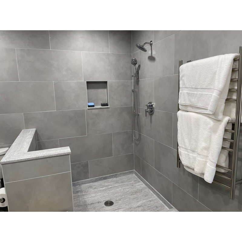 Clay Awake Gray 16X32 Matte Porcelain Tile, Delight Gray