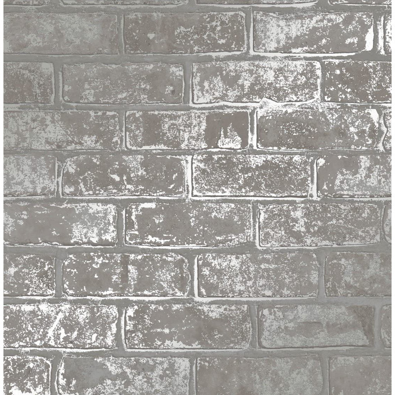 Loft 10m x 53cm Metallic Finish Wallpaper Roll
