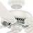 54" Panama 5 - Blade Standard Ceiling Fan with Wall Control-22993999