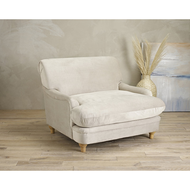 PLUMPTON ARMCHAIR, Beige, Polyester Blend