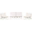 Garden Sofa Set 4 Seater Bessi Metal Grey-1512367814