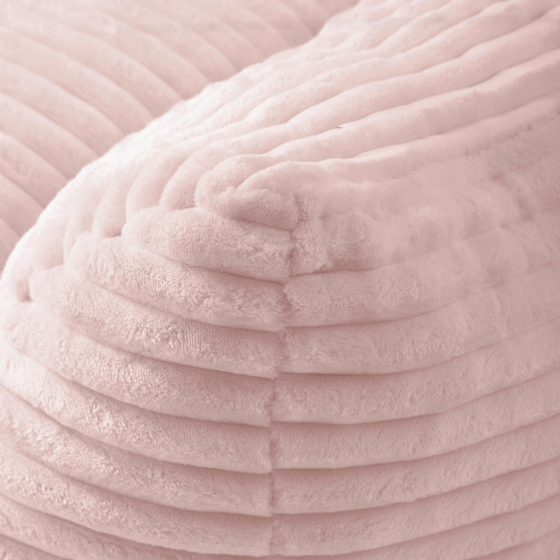 Fauteuil à billes doux avec noyau en mousse haute résilience pour deux, parfait pour la détente et le divertissement