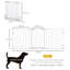 Free Standing Pet Gate With Door