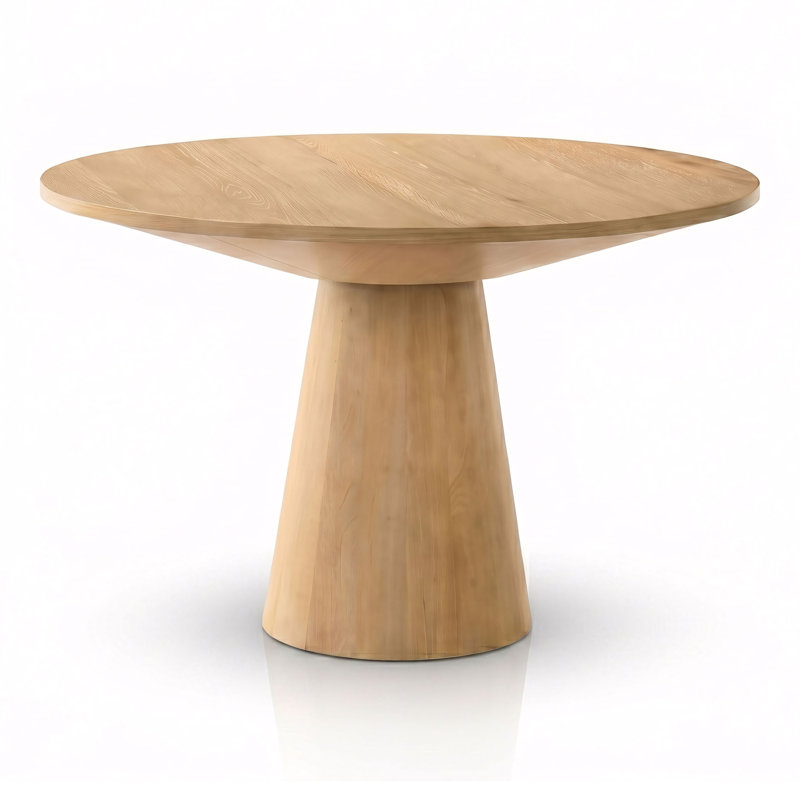 Oldbury Round Dining Table, 30"H x 48"L x 48"W, Beige