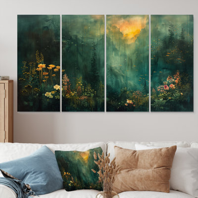 Chumley - Forest Canvas Wall Art Set