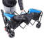 Chariot pliant de grande capacité avec chariot extensible