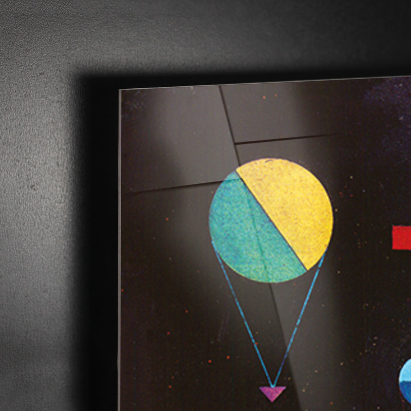 Piatto Profondo by Wassily Kandinsky - Rectangle Painting on Canvas, 70cm H x 100cm W