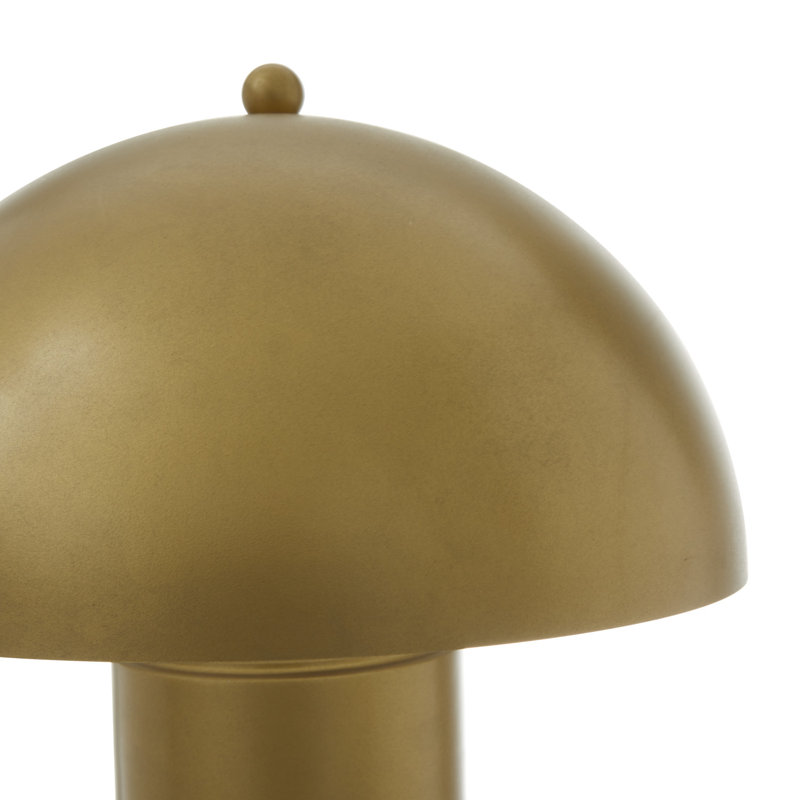 Lampe de table, H 21,75 po x l 13,80 po x P 13,75 po, Or