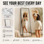 Rectangle Freestanding Full Length Mirror
