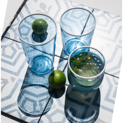 Otis 444ml Acrylic Drinking Glass Set