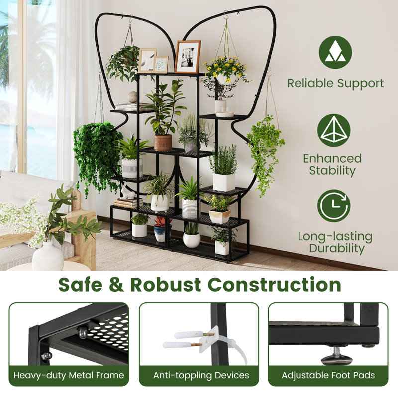 Plant Stand, Black