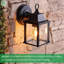 Matte Black 11.5cm H Outdoor Sconce