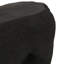 Banc d'extérieur en béton robuste noir mat MGO Bear - aucun assemblage requis