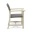 Chaise de salle à manger en bois et osier Hampton (ensemble de 2)-219026635