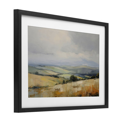 «Neverender Landscape Horizon», reproduction encadrée sous verre, design par LSR Creative Studio