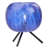 11.5"H Libby Black Tripod Table Lamp With A Luster Globe Shade-2013477942