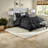 Piece Cal King Bedding Sets, Polyester Tufted Modern Home Bedroom