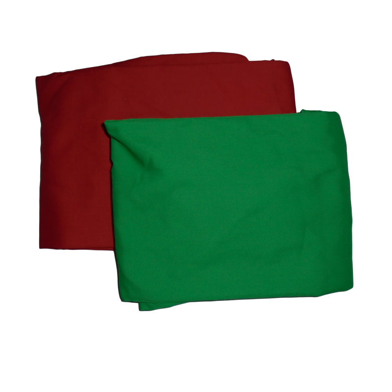 Drap-housse pour lit de bébé Mcintire, Rouge / Vert