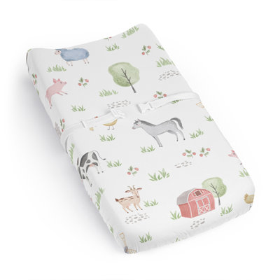 Farm Animals Changing Pad Cover