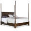 Monarch Linen Four Poster Bed