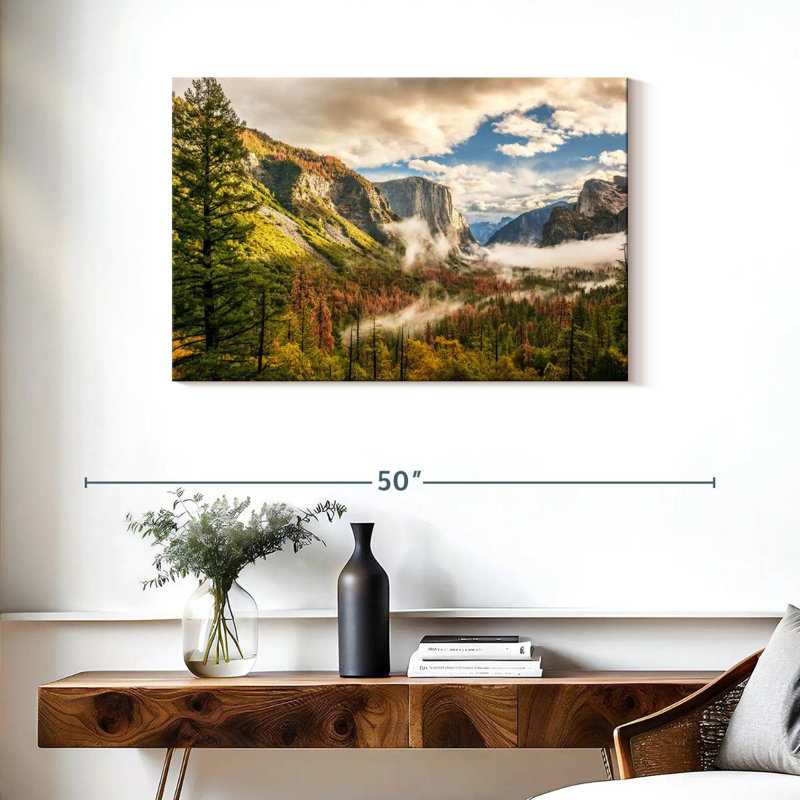 Alvord Scenic Yosemite Valley, H 24 po x l 36 po