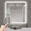Miroir de salle de bain mural de qualité supérieure avec caractéristiques avancées pour une expérience de salle de bain idéale
