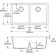 Quartz Classic 33" x 19" x 10" Double Basin Undermount Kitchen Sink with Aqua Divide