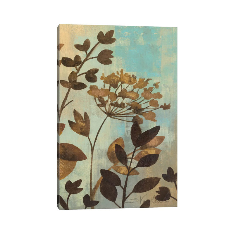 «Enchanted Garden II» par Silvia Vassileva - reproduction d'art, H 12 po x l 8 po x P 0,75 po, Toile tendue, Aucun mat