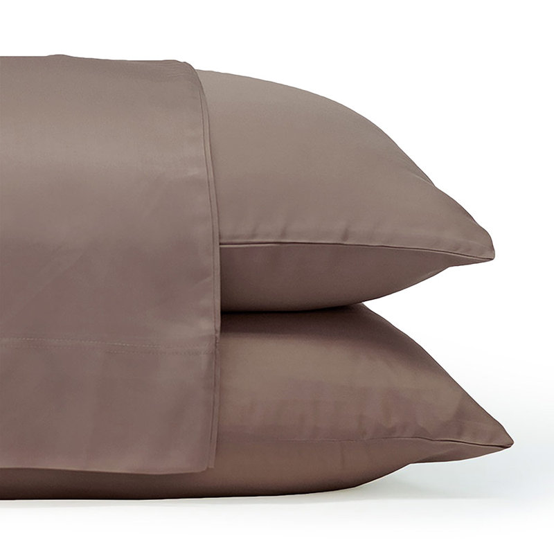 Rayon Twill - Set of 2, Beach Linen, Standard Pillow: 20" x 26"