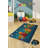 Stylish Woven Carpet 5.9 x 9.2 Feet, 100% Polyester, Antibacterial, Non-Slip Underside | 3D Digital Printing, Machine Washable (30-40°C) | Perfect for Living Rooms, Bedrooms & High-Traffic Areas, Durable & Easy Care-150963121