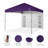 10X10ft Easy Setup Pop Up Canopy, Portable Tent W/ Side Wall, 1-Button Push, Case-99693128