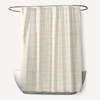 Rideau de douche simple Rolling Waves